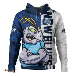 Amazing Aussie New South Wales Blues Blue Blooded Spirit Blues Legacy Hoodie