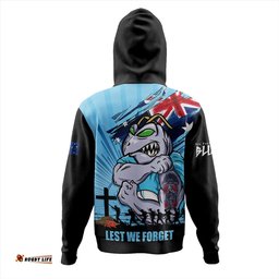 Amazing Aussie New South Wales Blues Fearless ANZAC Defender Hoodie