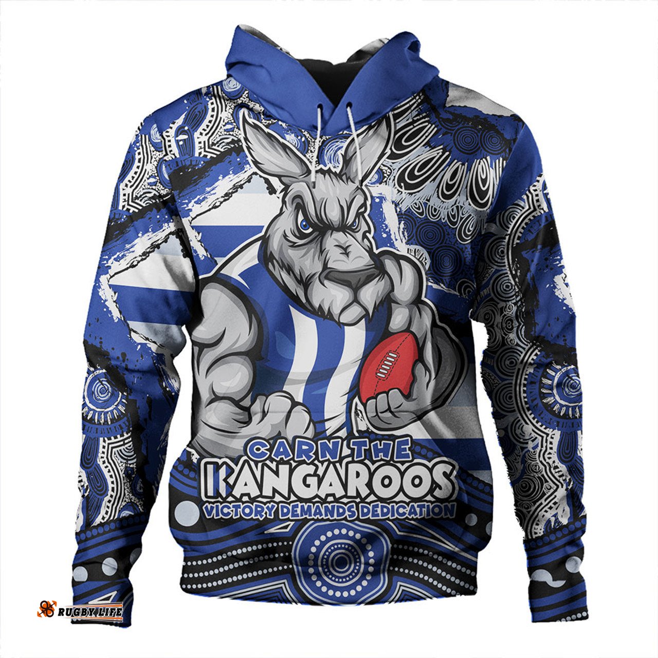 Amazing Aussie North Melbourne Blazing Spirit Of Victory Hoodie