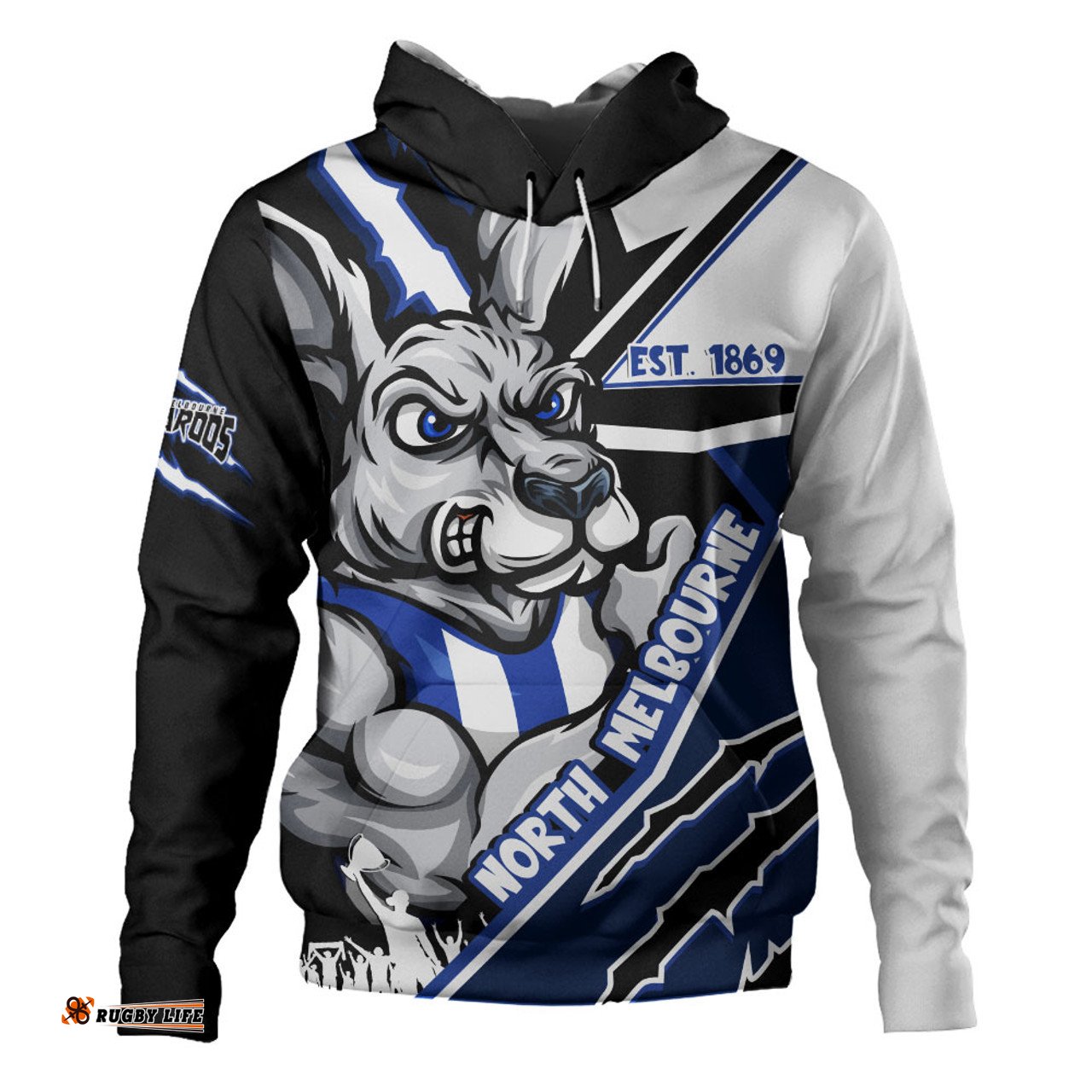 Amazing Aussie North Melbourne Battlefield Glory Gear Hoodie