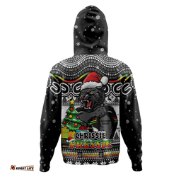 Amazing Aussie Penrith Panthers Aussie Ugly Christmas For Die Hard Fan Supporters Hoodie