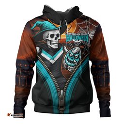 Amazing Aussie Port Adelaide Halloween Night Reaper Hoodie