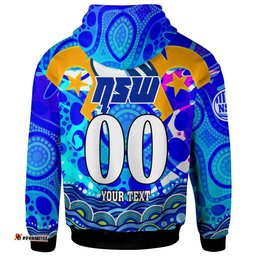 Amazing Aussie Cockroaches Custom Naidoc Week and Torres Strait Aboriginal Inspired Flag Hoodie