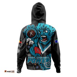 Amazing Aussie Port Adelaide Power Through Generations NAIDOC Edition Hoodie