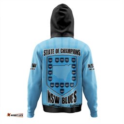 Amazing Aussie New South Wales Blues Dynasty Of Blues Hoodie