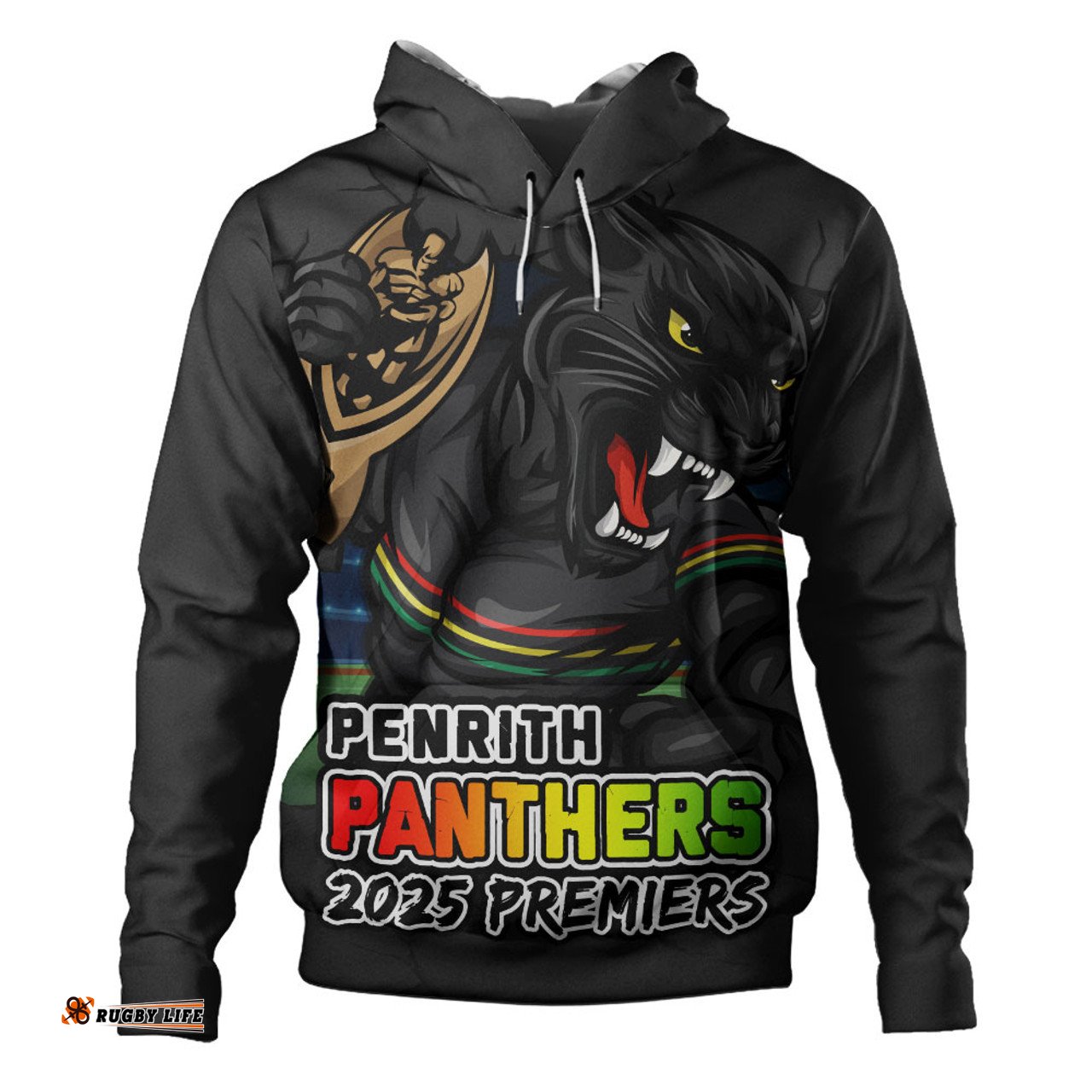 Amazing Aussie Penrith Panthers Unleash Power In The Ultimate Battle Hoodie