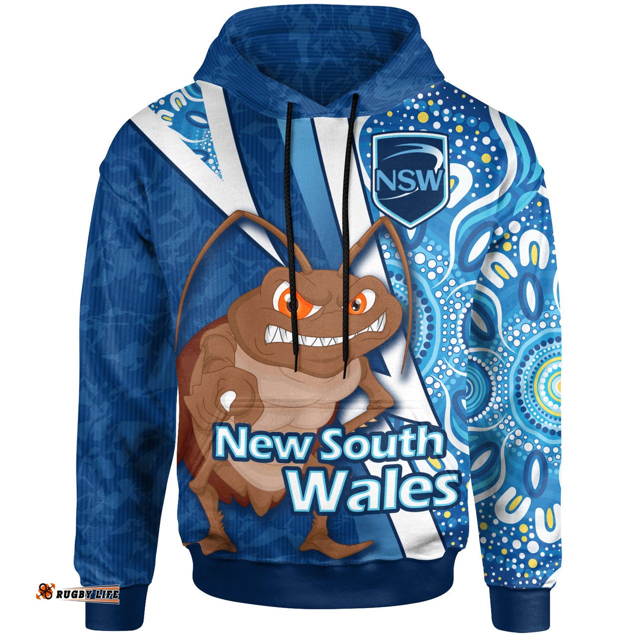 Amazing Aussie Cockroaches Custom Cockroaches Sport Hoodie