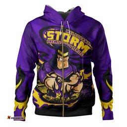Amazing Aussie Melbourne Storm Premiership Series Sports Gear Hoodie