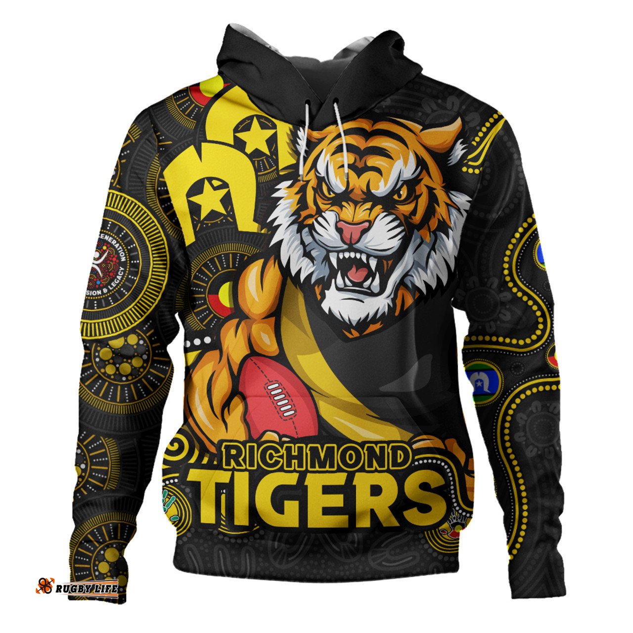 Amazing Aussie Richmond NAIDOC Spirit Of Country Hoodie