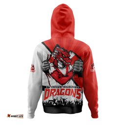 Amazing Aussie St. George Illawarra Dragons Fearless Soul Series Hoodie