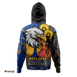 Amazing Aussie West Coast Eagles NAIDOC Spirit Of Country Hoodie