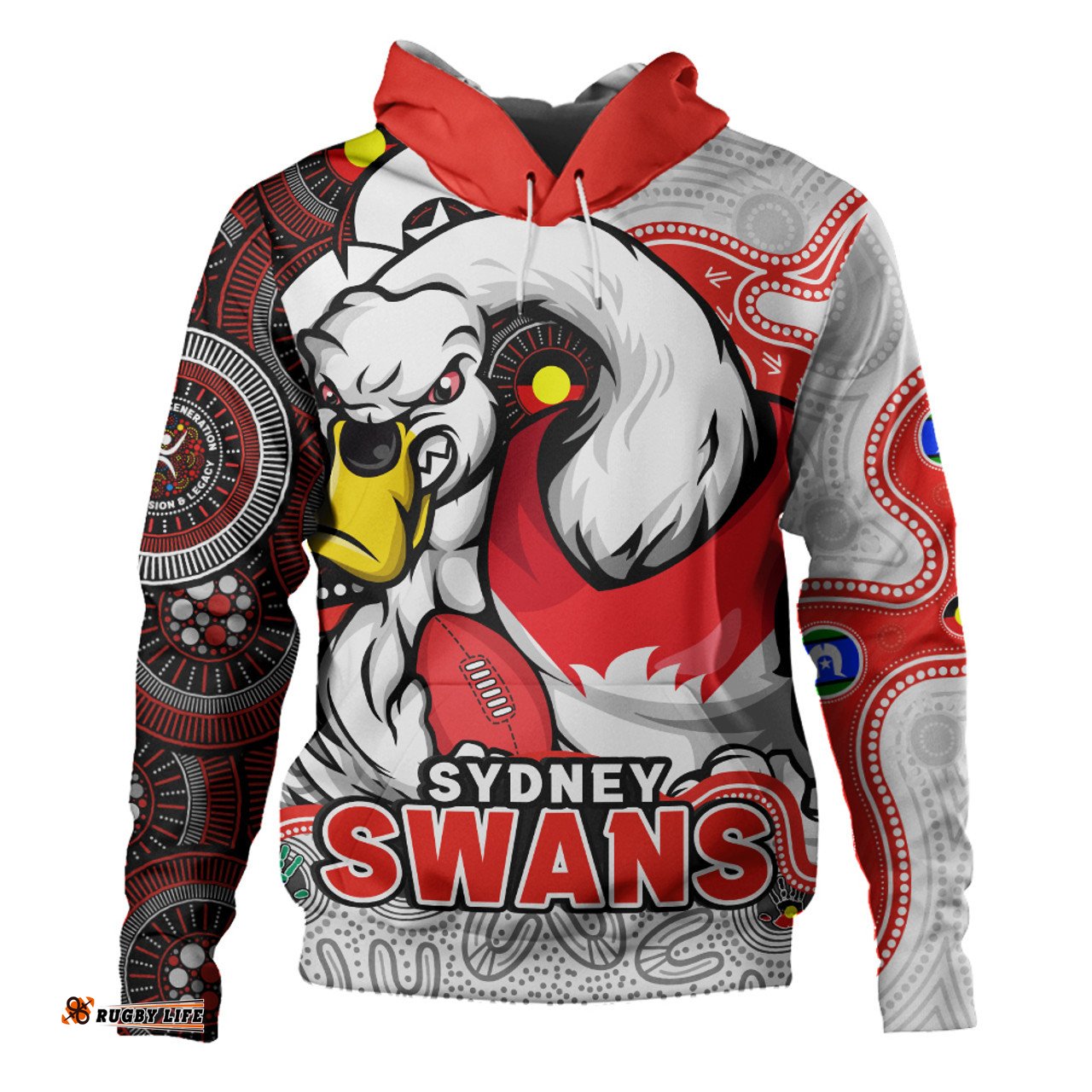 Amazing Aussie Sydney Swans NAIDOC Spirit Of Country Hoodie