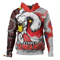 Amazing Aussie Sydney Swans NAIDOC Spirit Of Country Hoodie
