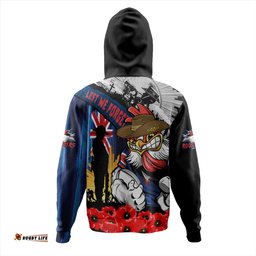 Amazing Aussie Sydney Roosters United In Spirit Anzac Day Tribute Hoodie