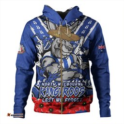 Amazing Aussie North Melbourne Ripped Legacy Of The Game The ANZAC Spirit Lives On Hoodie
