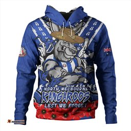 Amazing Aussie North Melbourne Ripped Legacy Of The Game The ANZAC Spirit Lives On Hoodie