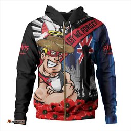 Amazing Aussie St Kilda Anzac Day Honor United In Spirit Hoodie