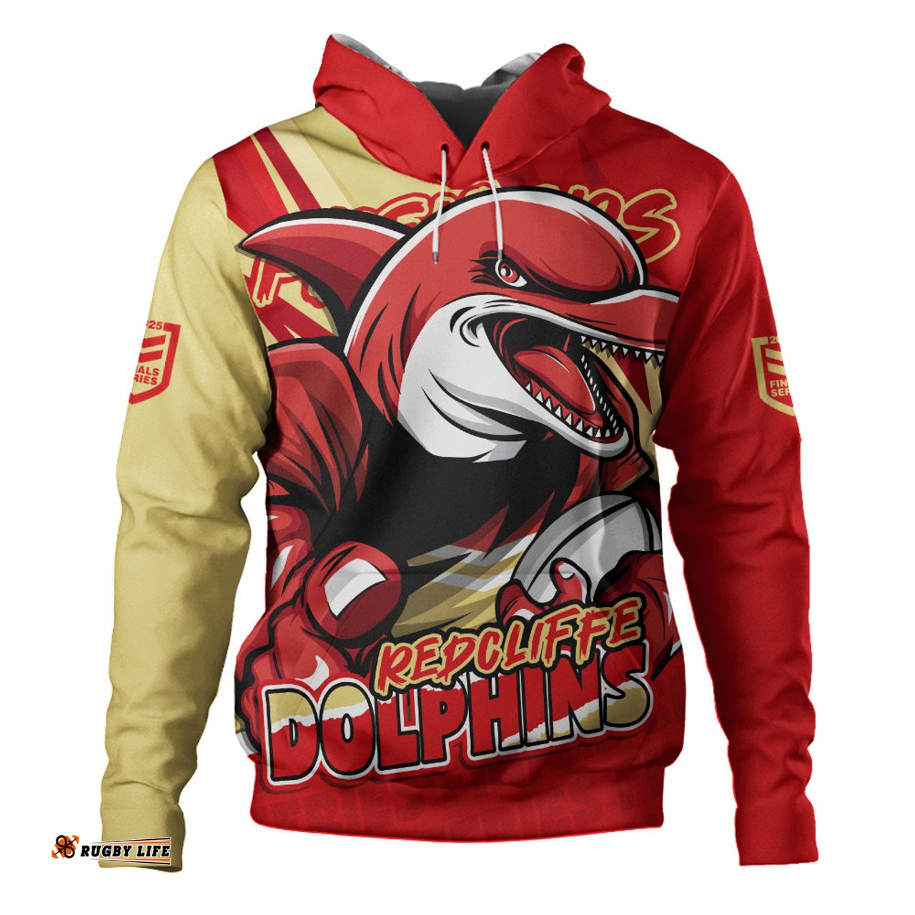 Amazing Aussie Redcliffe Dolphins Chasing Victory 2025 Final Series Pride Hoodie
