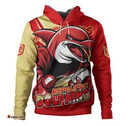 Amazing Aussie Redcliffe Dolphins Chasing Victory 2025 Final Series Pride Hoodie