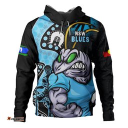 Amazing Aussie New South Wales Blues NAIDOC Indigenous Warrior Spirit Hoodie