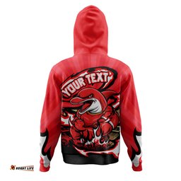 Amazing Aussie Redcliffe Dolphins Premiership Series Sports Gear Hoodie