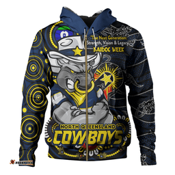 Amazing Aussie North Queensland Cowboys Spirit Of NAIDOC Series Hoodie