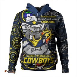 Amazing Aussie North Queensland Cowboys Spirit Of NAIDOC Series Hoodie
