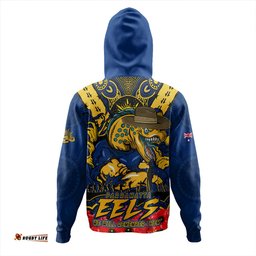 Amazing Aussie Parramatta Eels Ripped Legacy Of The Game The ANZAC Spirit Lives On Hoodie