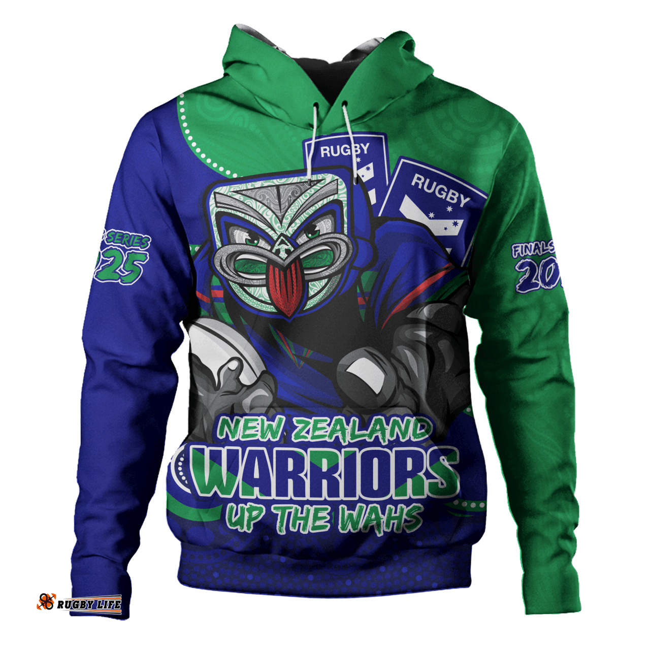 Amazing Aussie New Zealand Warriors Battle For Glory Rugby Finals Edition Hoodie