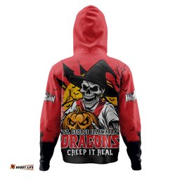 Amazing Aussie St. George Illawarra Dragons Dark Moon Rugby Halloween Battle Edition Hoodie