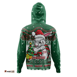 Amazing Aussie South Sydney Rabbitohs Aussie Ugly Christmas For Die Hard Fan Supporters Hoodie