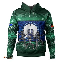 Amazing Aussie Indigenous Australian Aboriginal Torres Warrior Spirit NAIDOC Week Dance Edition Hoodie