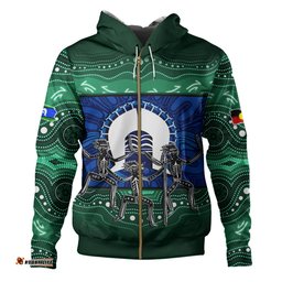 Amazing Aussie Indigenous Australian Aboriginal Torres Warrior Spirit NAIDOC Week Dance Edition Hoodie