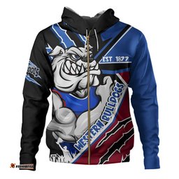 Amazing Aussie Western Bulldogs Battlefield Glory Gear Hoodie