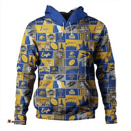 Amazing Aussie West Coast Eagles Legacy Of The Pride Comic Style Hoodie