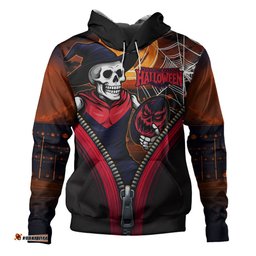 Amazing Aussie Melbourne Halloween Night Reaper Hoodie