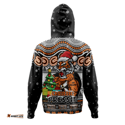 Amazing Aussie Wests Tigers Aussie Ugly Christmas For Die Hard Fan Supporters Hoodie