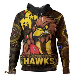 Amazing Aussie Hawthorn NAIDOC Spirit Of Country Hoodie