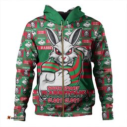 Amazing Aussie South Sydney Rabbitohs Champion s Pride Comic Style Hoodie