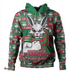Amazing Aussie South Sydney Rabbitohs Champion s Pride Comic Style Hoodie