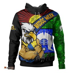 Amazing Aussie West Coast Eagles NAIDOC Week Pride Edition Hoodie