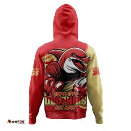 Amazing Aussie Redcliffe Dolphins Battle For Glory Rugby Finals Edition Hoodie