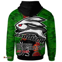Amazing Aussie Australia Rabbitohs Custom Father's Day Indigenous Energy Hoodie