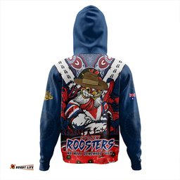 Amazing Aussie Sydney Roosters Ripped Legacy Of The Game The ANZAC Spirit Lives On Hoodie