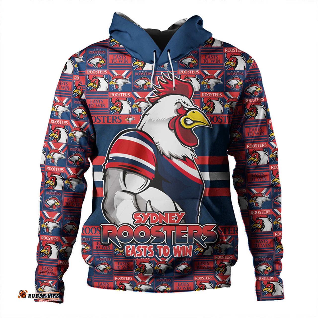 Amazing Aussie Sydney Roosters Champion s Pride Comic Style Hoodie