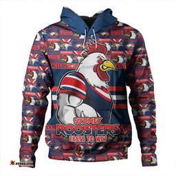 Amazing Aussie Sydney Roosters Champion s Pride Comic Style Hoodie