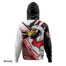 Amazing Aussie Sydney Swans Battlefield Glory Gear Hoodie