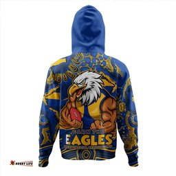 Amazing Aussie West Coast Eagles Blazing Spirit Of Victory Hoodie