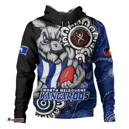Amazing Aussie North Melbourne Power Through Generations NAIDOC Edition Hoodie