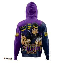 Amazing Aussie Melbourne Storm Battle For Glory Rugby Finals Edition Hoodie
